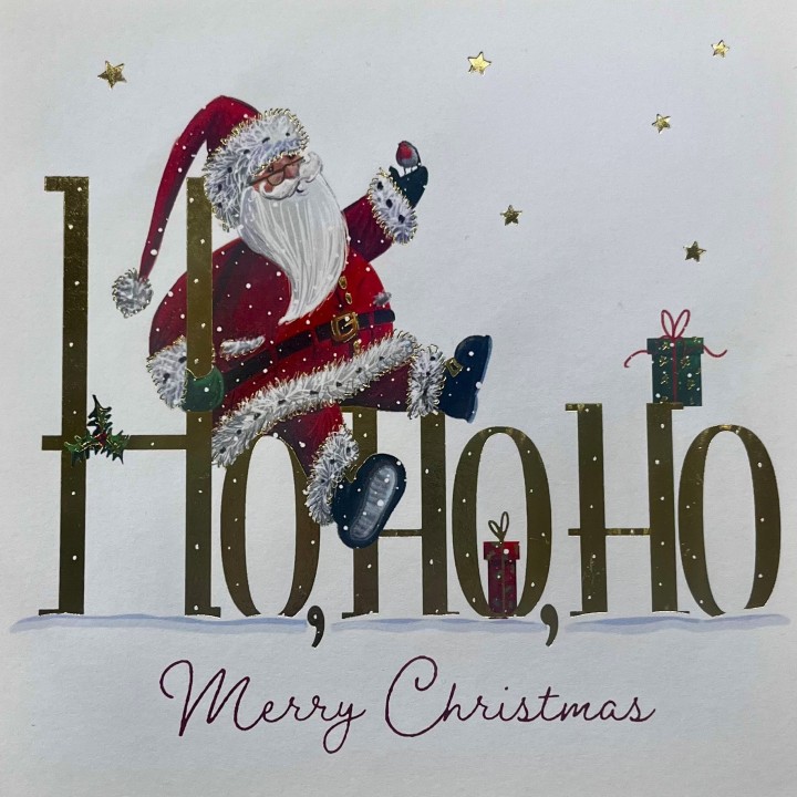 Primary image for UCLH Charity Christmas card - Ho Ho Ho Santa